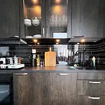 אוהל מפואר Lofoten Glamping Dome Myrland